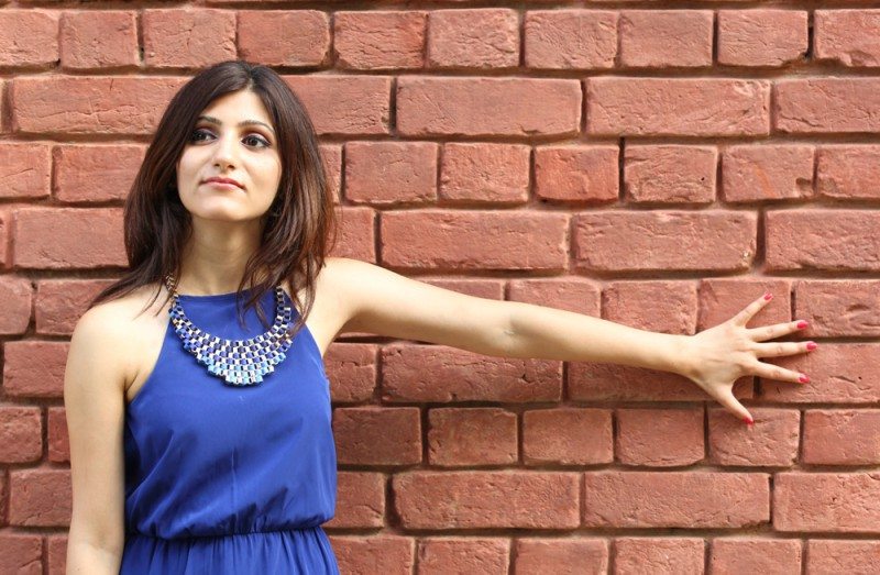 shilpa ahuja shilpaahujadotcom lifestyle fashion beauty travel india indian blog blogger image pic about blue dress necklace e1425968132721