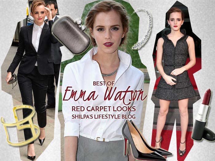Vogue A La Mode: Emma Watson; Golden Globes