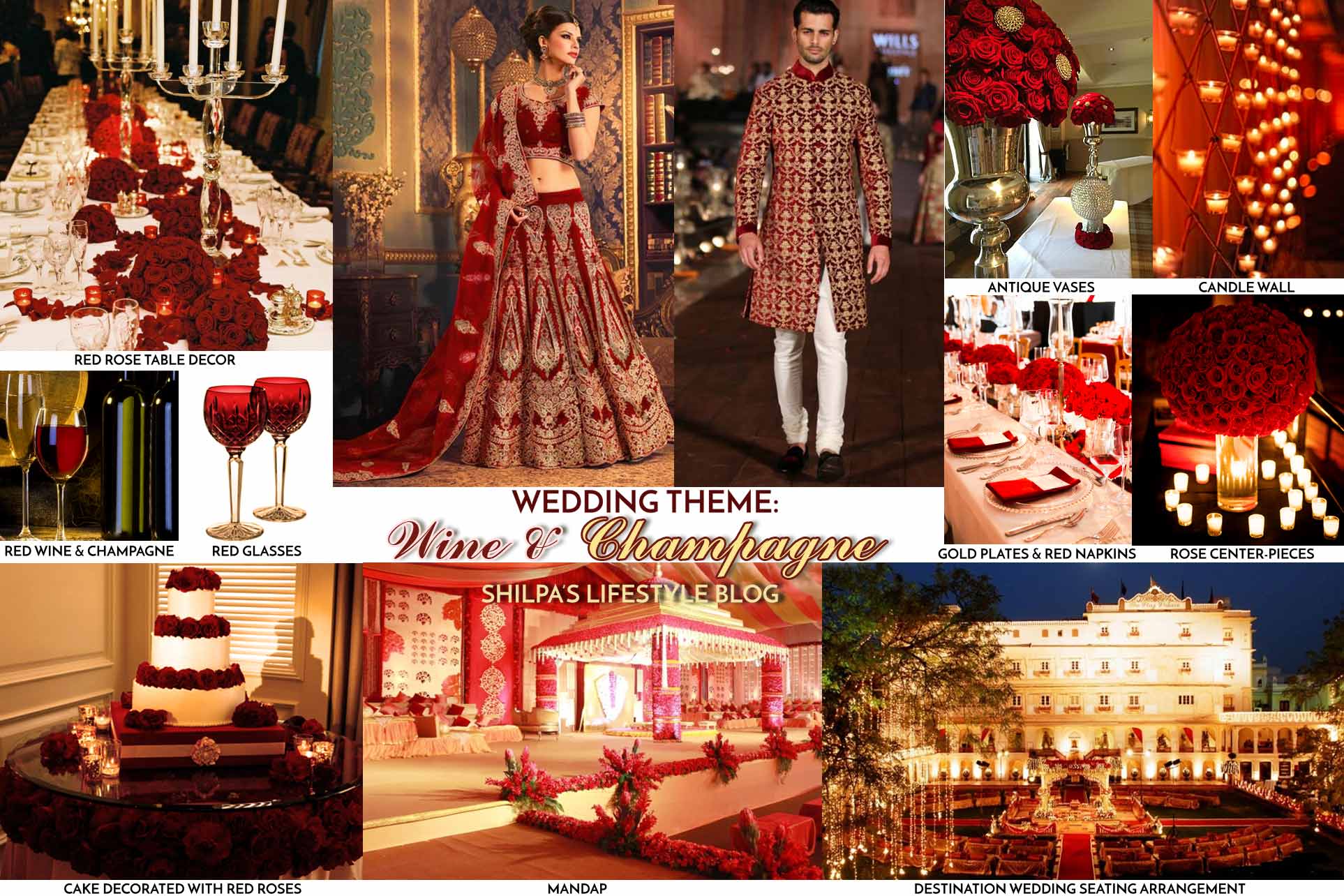 Indian Wedding Decorations Theme Ideas Lehenga Colors