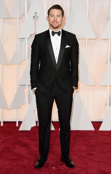 black tuxedo with loafers