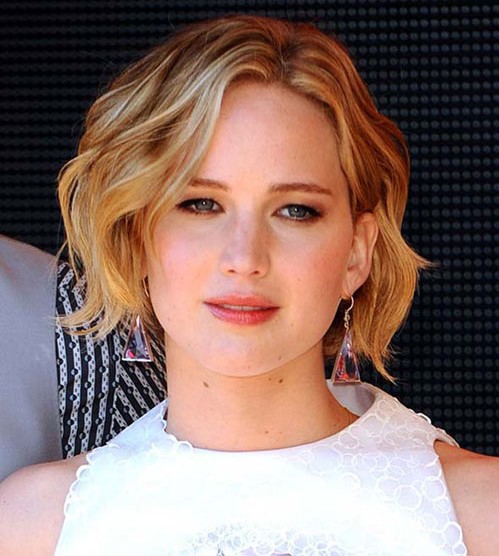 Jennifer Lawrence Haircuts And Hairstyles: Bob Cut, Pixies, Buns