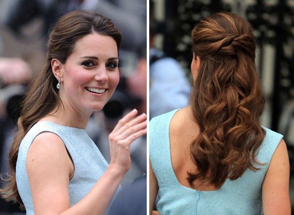 See the Detail on Kate Middletons Braided Updo Hairstyle in New York   Glamour