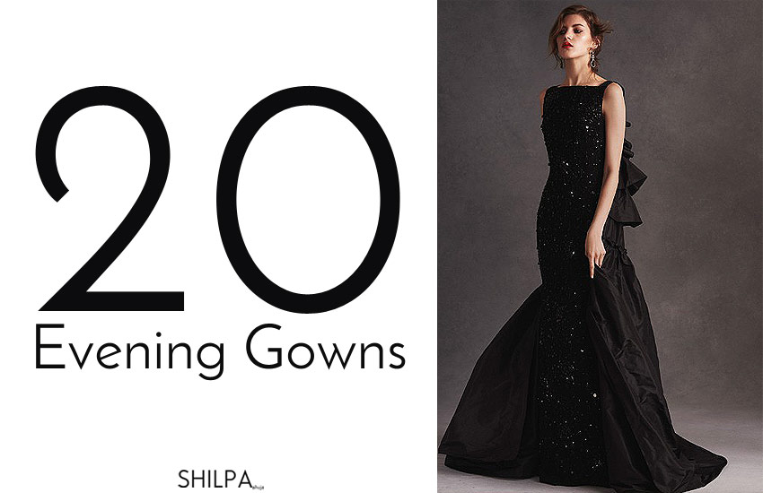 best designer evening gowns