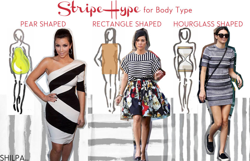 Wearing Stripes According to Your Body Type