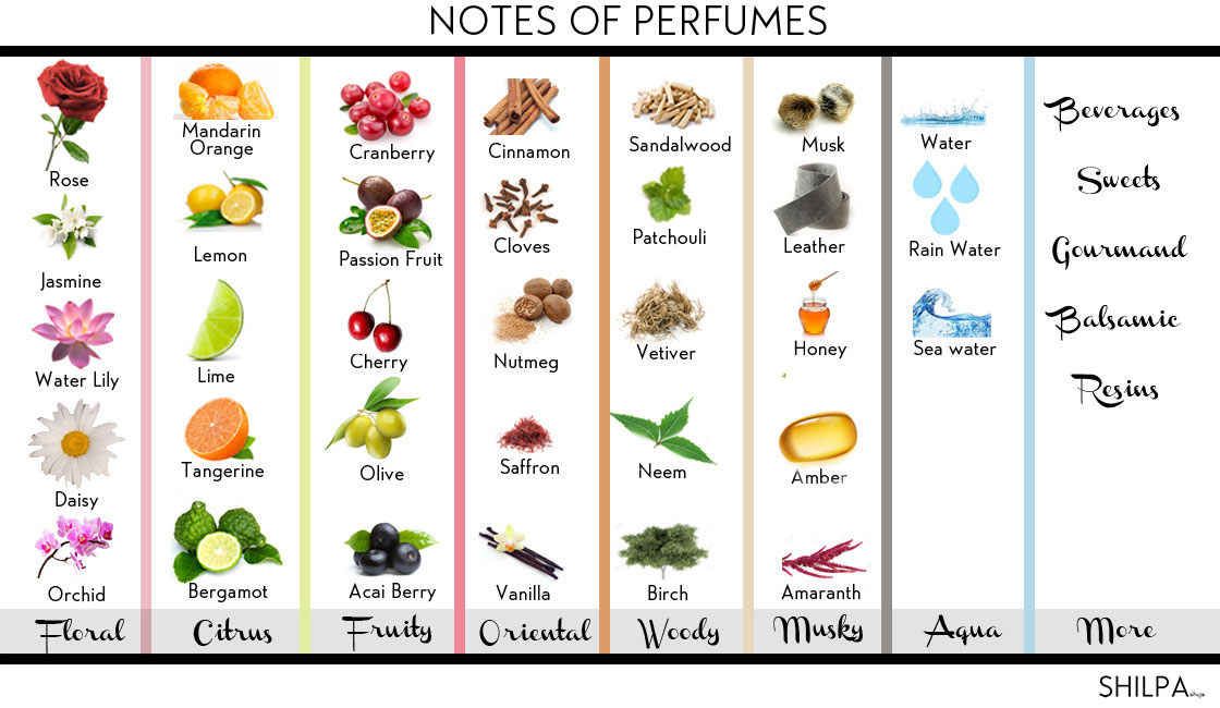 Fragrance notes deals