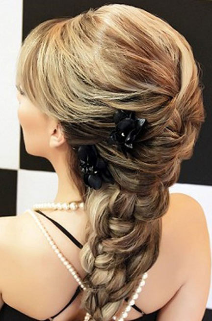 Reception Hairstyle and Indian Wedding Hair Style Ideas