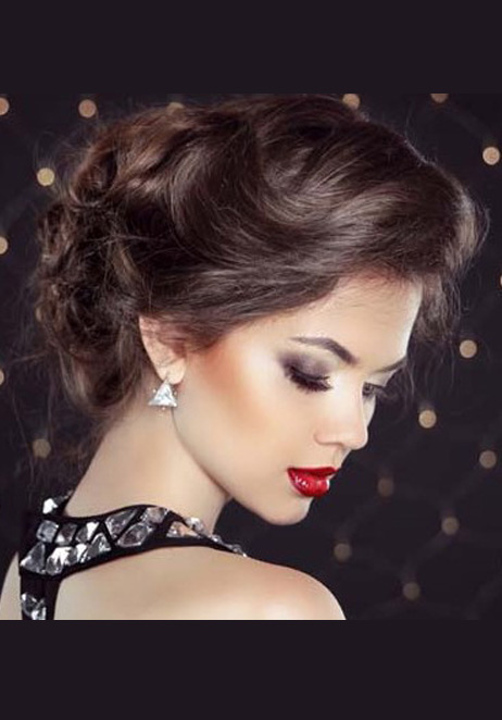 Reception Hairstyle and Indian Wedding Hair Style Ideas