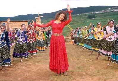 madhuri dixit red frock online shopping