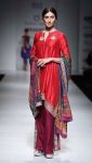 krishna-mehta-designer-suit-styles-indowestern-outfit-3-red-suit-tunic-SS17
