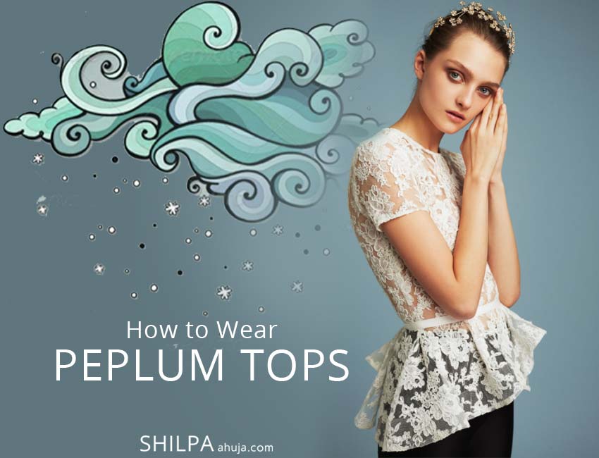 pretty peplum tops