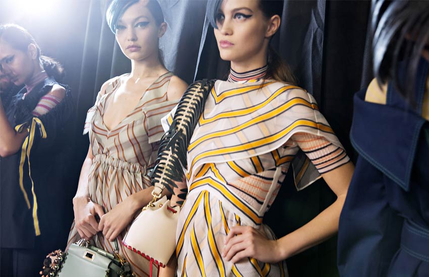 Exclusive Editorial With FENDI 2020 Resort Bags & Shoes