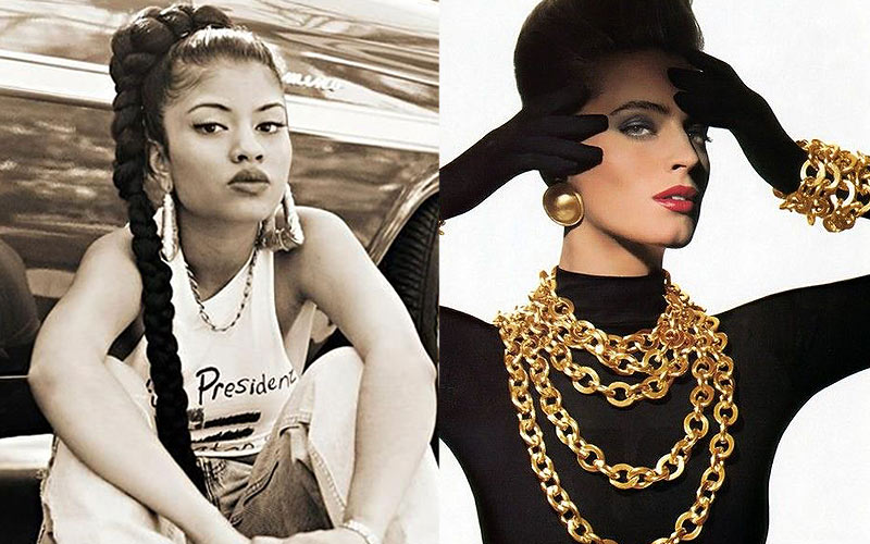 90s hip hop fashion jewelry