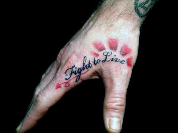 Interesting FINGERS tattoos for men