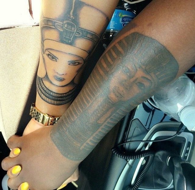 Egyptian goddess tattoo By Tim  Good Family Tattoo  Facebook