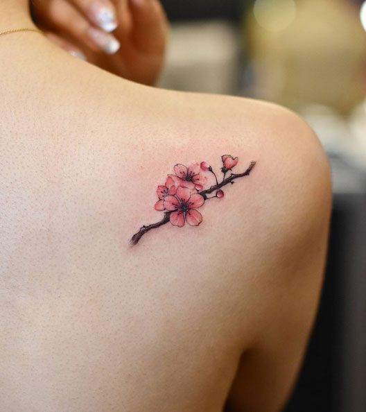 Cherry Blossom Tattoos The Legend of Sakura  Tattoodo