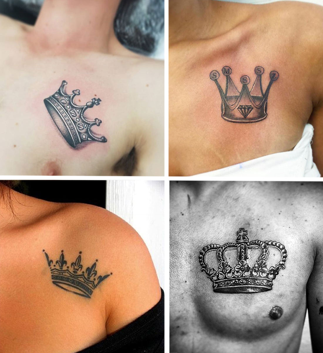 King And Queen Tattoos | Best Couple Tattoo Ideas