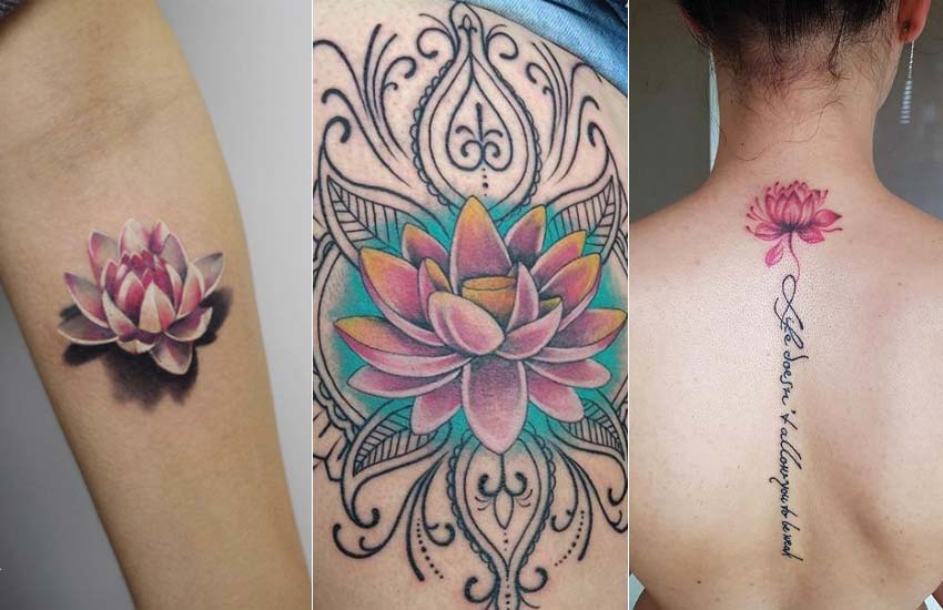 Lotus Flower Tattoos Drawings KISVACKOR MINDENNAPJAI