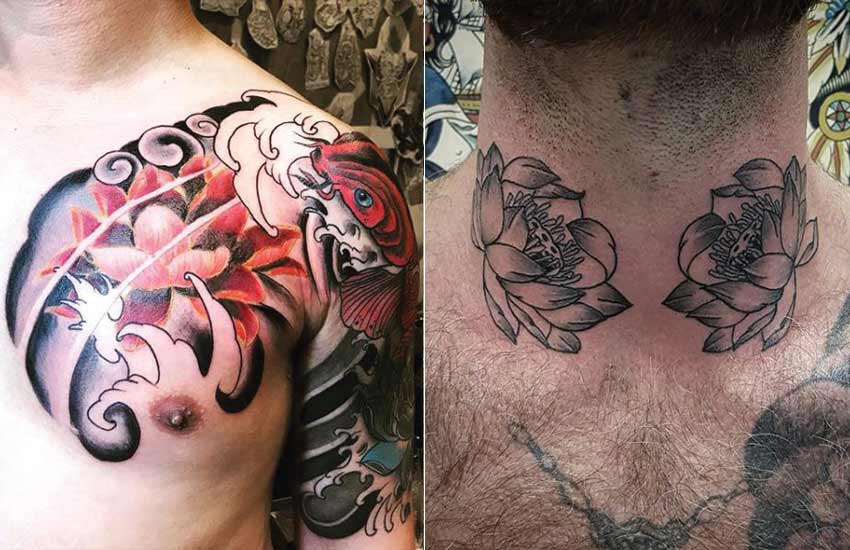 21 Excellent Flower Tattoo Ideas For Men  Styleoholic