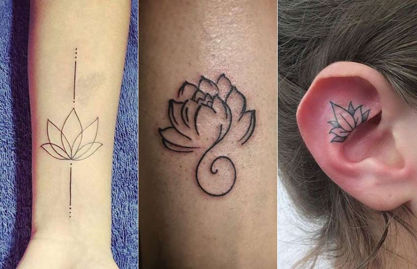 60 Lotus Tattoo Ideas: Lotus Flower Tattoo Meaning & Where to Get It