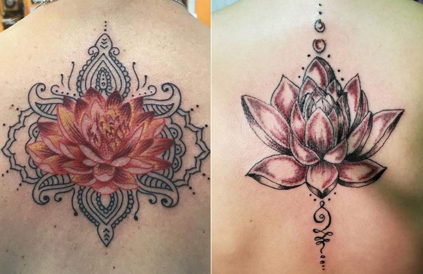 50 Incredible Lotus Flower Tattoo Designs  TattooBlend