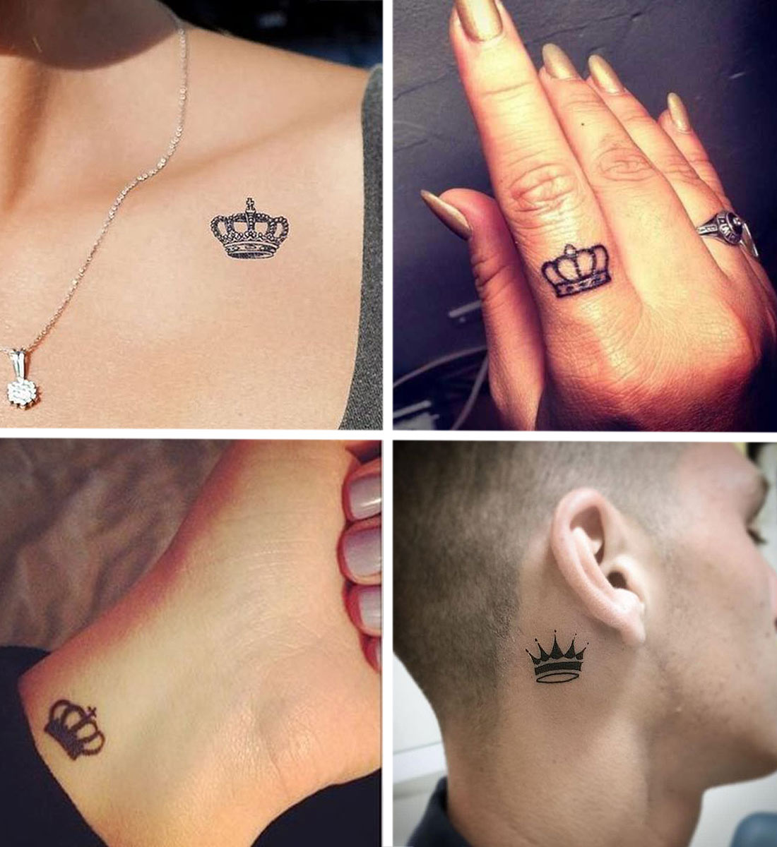 Small Couple Tattoos King And Queen King and Queen Tattoos Wife