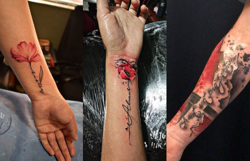 Red Tattoos: Get Inspired by Bold Designs and Symbolic Meaning