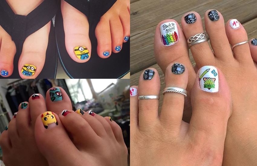 50 Toe Nail Designs Pedicure Ideas For Every Season Color Mood