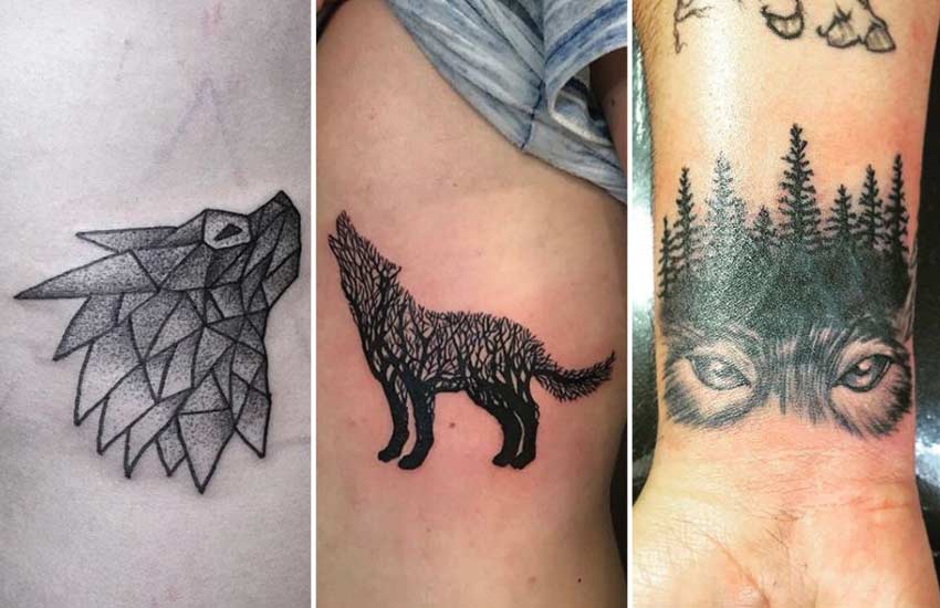 Buy Wolf Howls Temporary Tattoo Waterproof Werewolf Tattoo Online in India   Etsy