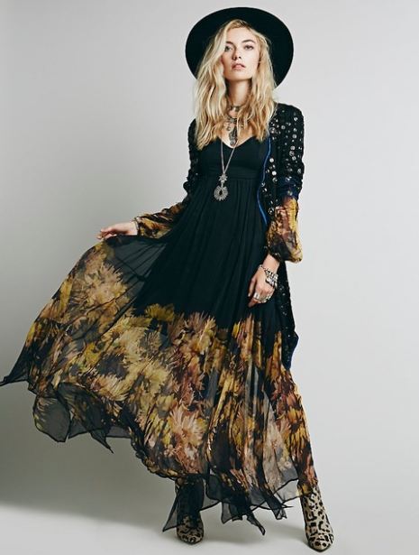 Gypsy Clothing Basics: How to Put Together Wearable Bohemian Outfits Gypsy Boho Dress
