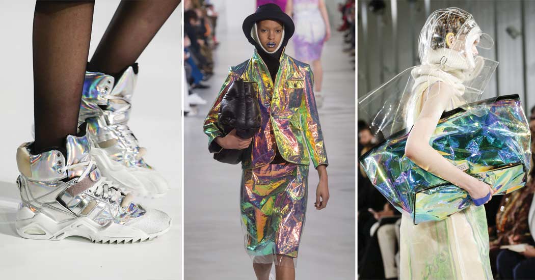 Holographic Clothing: The Iridescent And Technicolor Fashion Trend