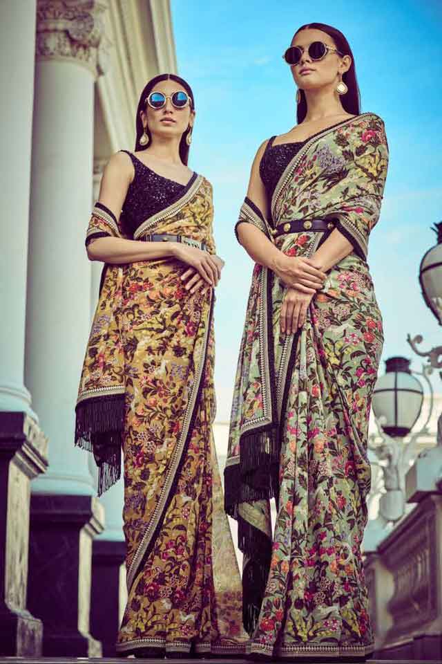 sabyasachi-spring-summer-collection-2018-indowestern-trends-belted-saree