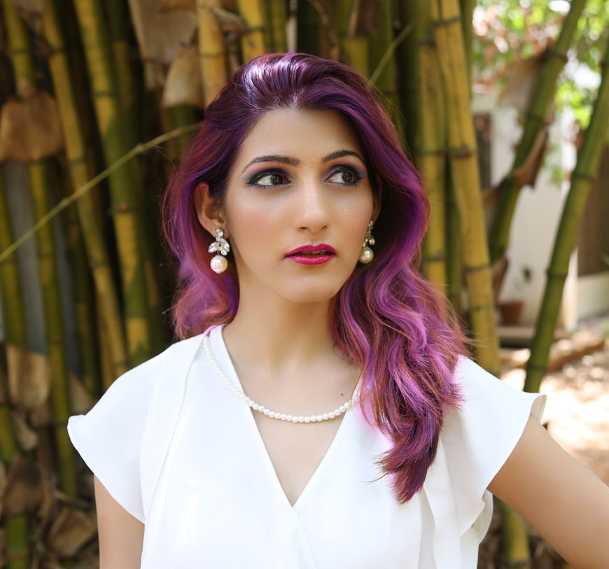 adventures-shilpalyn-shilpa-ahuja-indian-fashion-blogger-chennai-purple-hair-color