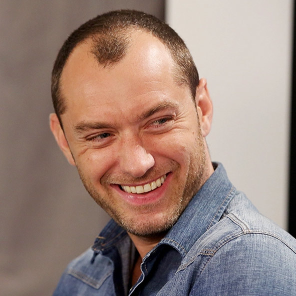 Jude Law Hair: Hollywood Hair Transplant & Celebrity Hair Loss