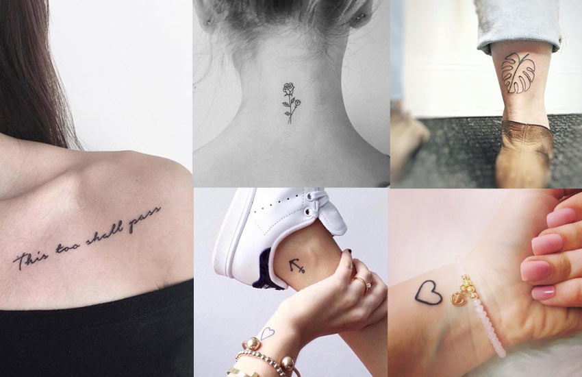 Trending Tiny tattoo designs for girls Small but meaningful tattoos   YouTube