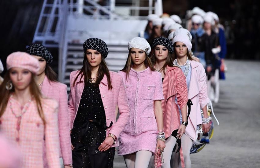 Chanel Cruise 2019 Collection: Fashion Sailed On A Ship In Paris