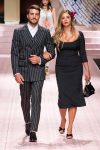 Dolce Gabbana spring summer 2019 ss19 milan fashion week 12 striped suit