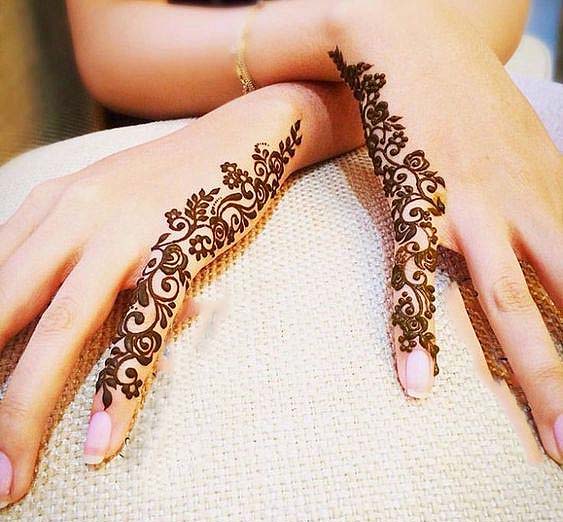 Mehndi Designs Of 2018 Bring A Chic Minimalism To India