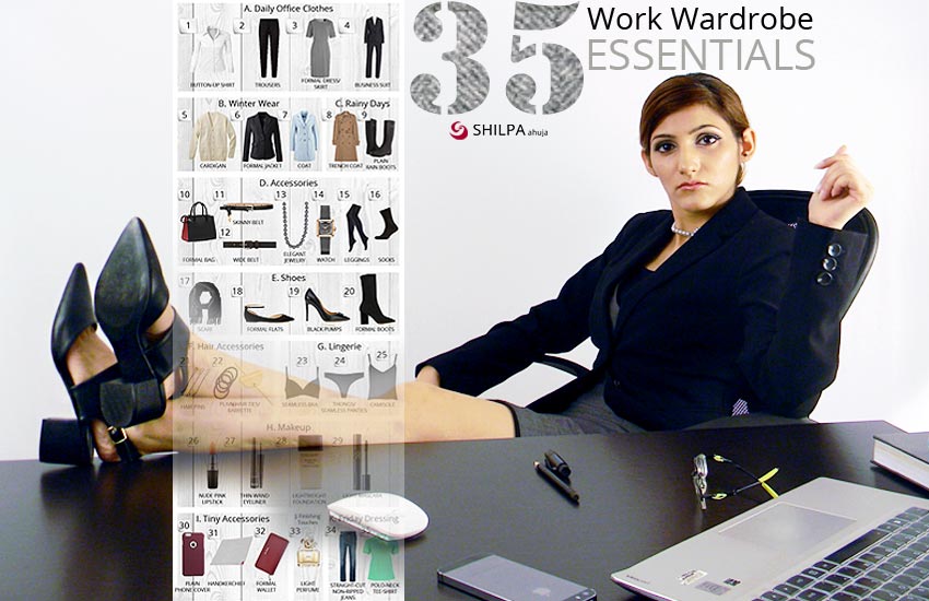 35 Work Wardrobe Essentials: Office Clothes To Accessories