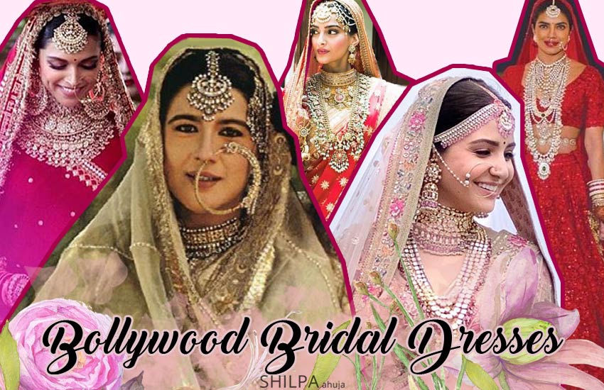 bollywood actresses in bridal look