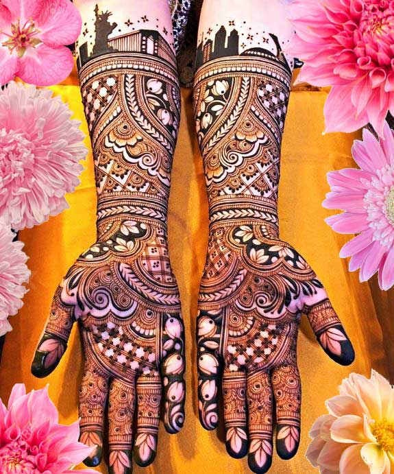 Top 83+ Full Hand Mehndi Designs For Brides | WeddingBazaar