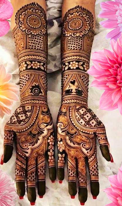 Latest Mehendi Designs Beautiful Trends for Girls (69)