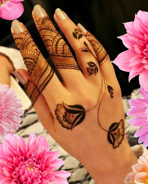 Latest Bridesmaids Mehndi Tattoo Designs of the Season