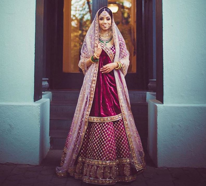 latest trend of bridal lehenga