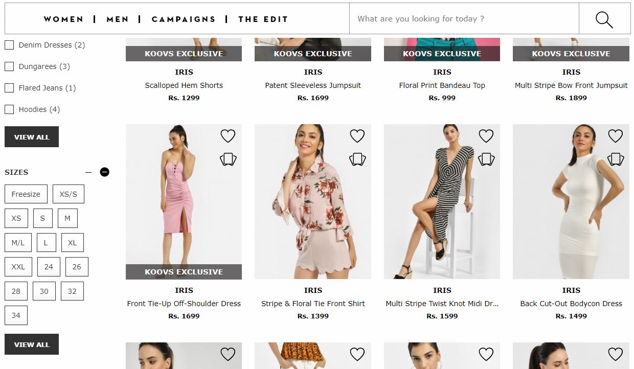 popular online dress shops