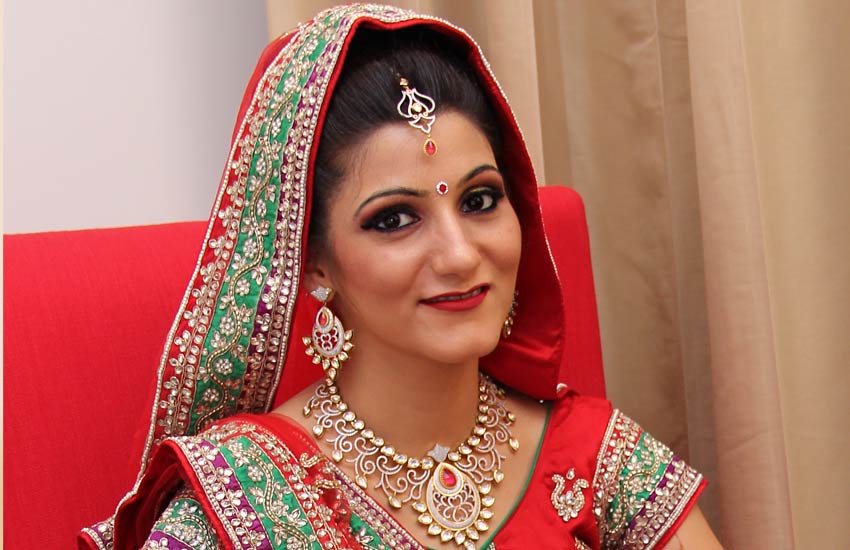 dulhan makeup style