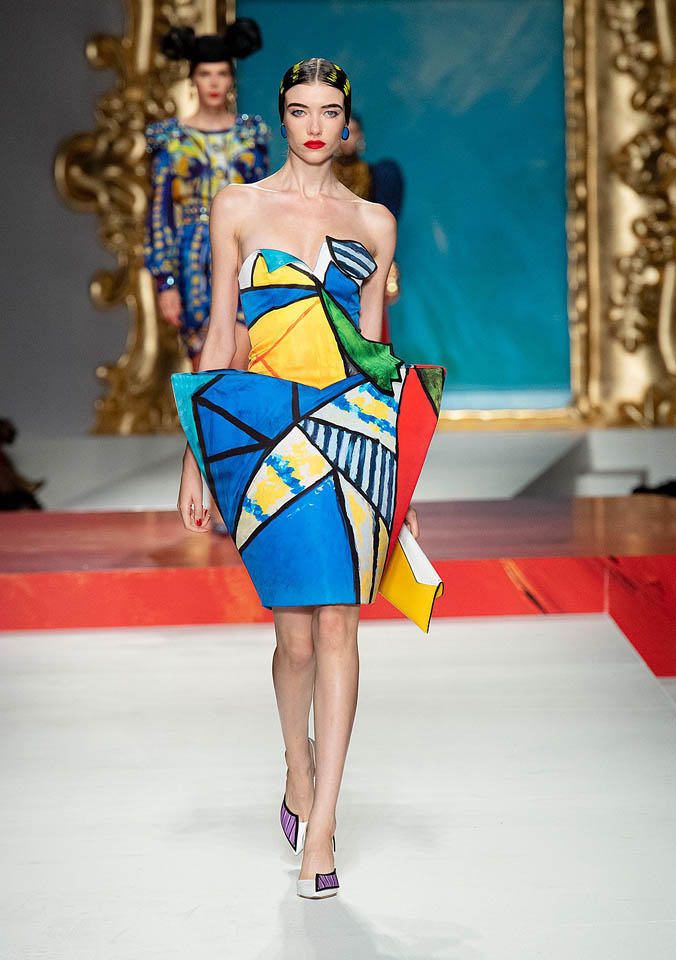 Moschino Spring Summer 2020 Collection: Revisiting Picasso
