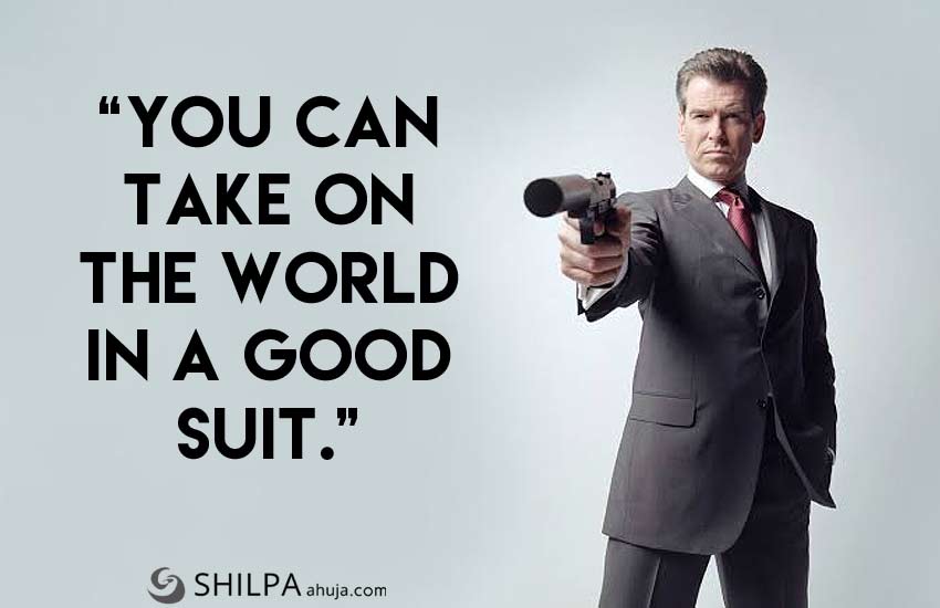 captions Suit-Quotes-for-Instagram-funny-attitude-james-bond