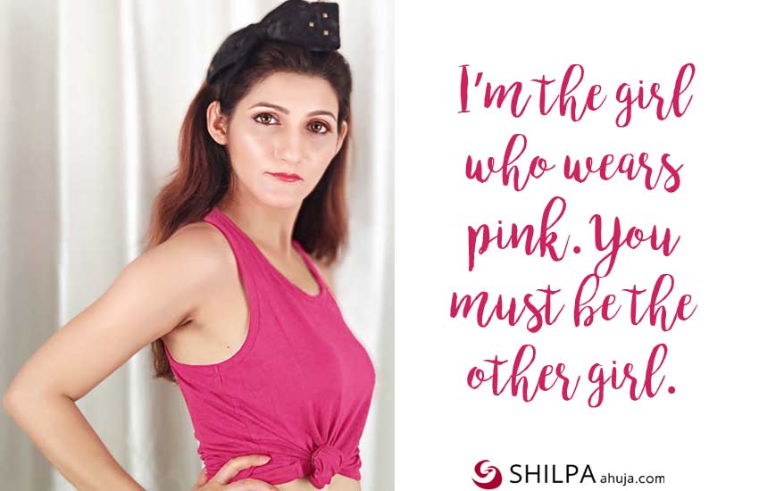 51 Pink Dress Quotes & Outfit Captions For Instagram By Shilpa Ahuja