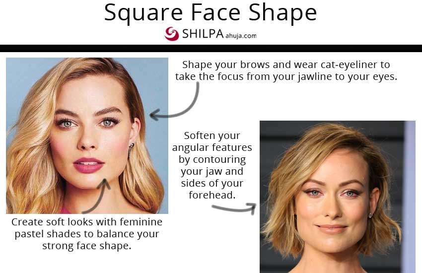 Square Face Makeup Tips 